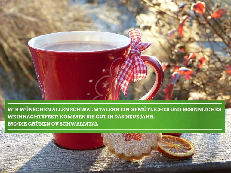 Frohe Weihnachten und ein gutes neues Jahr!