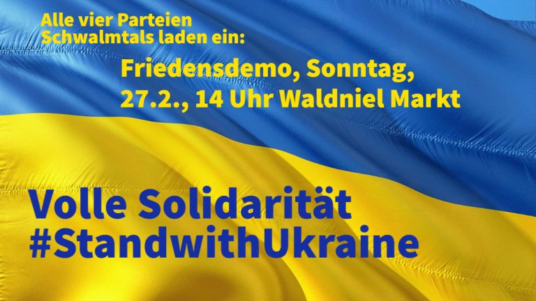 Friedensdemo in Waldniel