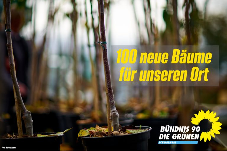 100 Bäume mehr in Schwalmtal!
