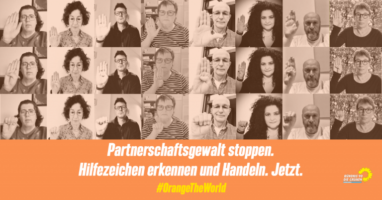 #OrangeTheWorld: Partnerschaftsgewalt stoppen. Jetzt.